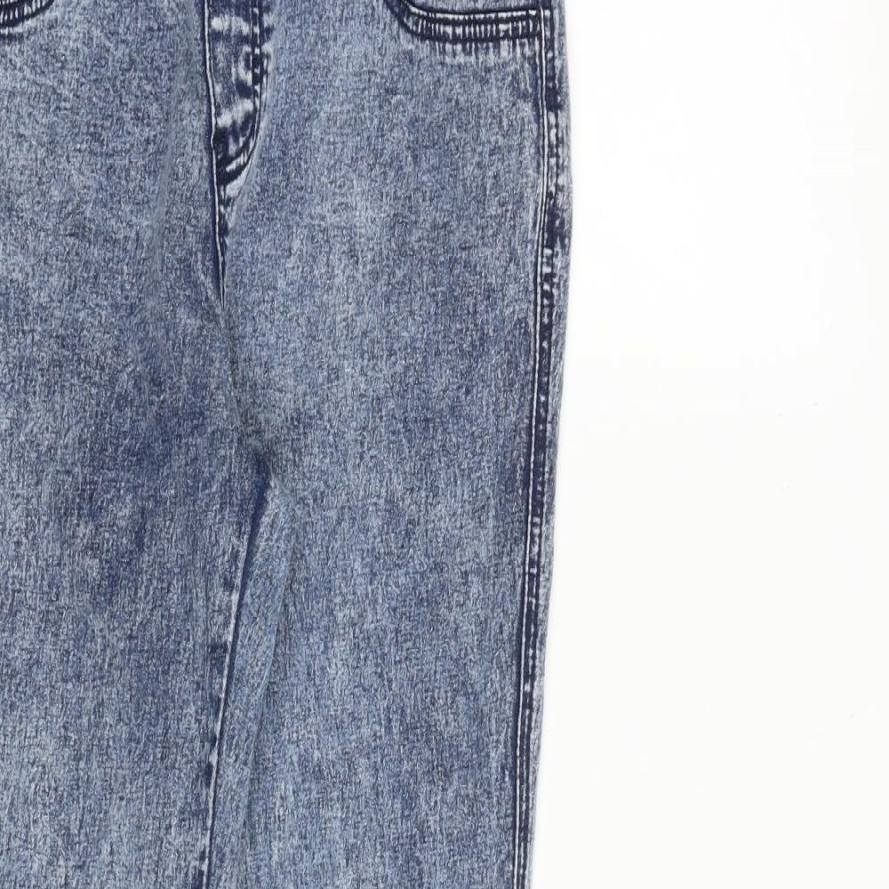 George Womens Blue Cotton Jegging Jeans Size 14 L30 in Regular