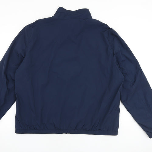 Marks and Spencer Mens Blue Jacket Size 2XS Zip