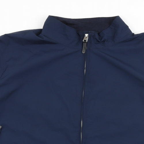 Marks and Spencer Mens Blue Jacket Size 2XS Zip