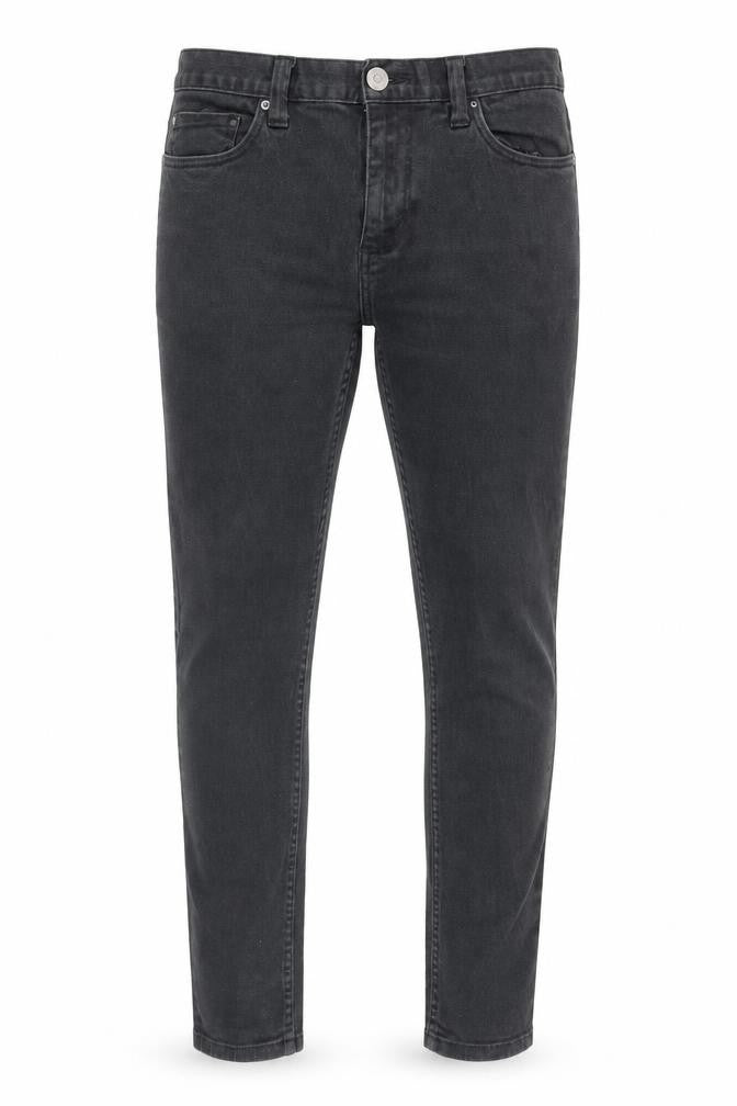 Denim & Co. Mens Grey Cotton Skinny Jeans Size 32 in L32 in Slim Zip