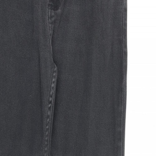 Denim & Co. Mens Grey Cotton Skinny Jeans Size 32 in L32 in Slim Zip