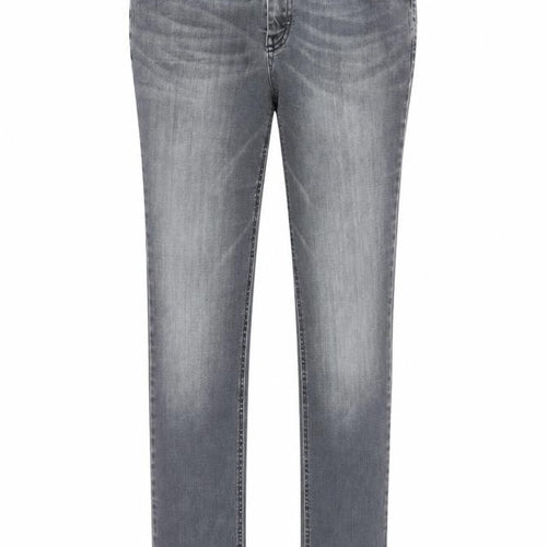 Atelier Gardeur Womens Grey Cotton Skinny Jeans Size 8 L31 in Slim Zip