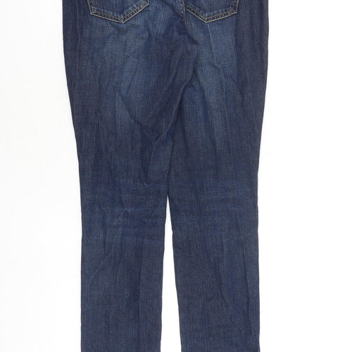 Gap Womens Blue Cotton Skinny Jeans Size 28 in L30 in Regular Zip