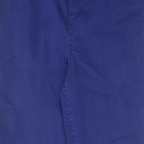 Marks and Spencer Womens Blue Cotton Jegging Jeans Size 12 L26 in Regular