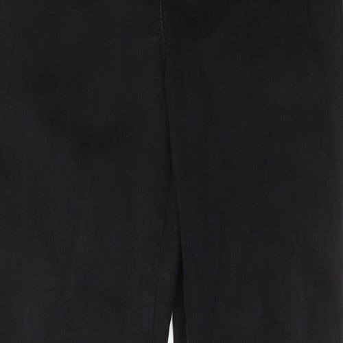 NEXT Womens Black Cotton Jegging Jeans Size 12 L30 in Regular