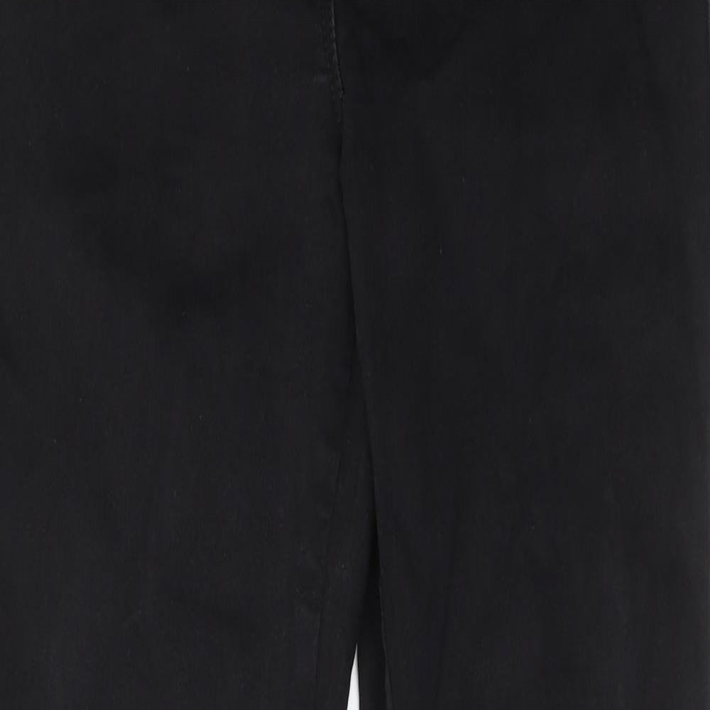 NEXT Womens Black Cotton Jegging Jeans Size 12 L30 in Regular