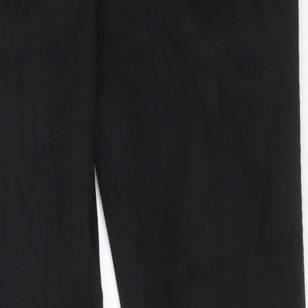 NEXT Womens Black Cotton Jegging Jeans Size 12 L30 in Regular