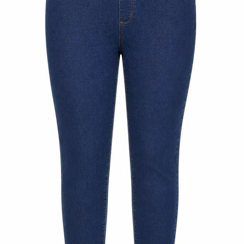Denim & Co. Womens Blue Cotton Jegging Jeans Size 10 L25 in Regular