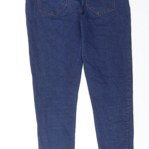 Denim & Co. Womens Blue Cotton Jegging Jeans Size 10 L25 in Regular