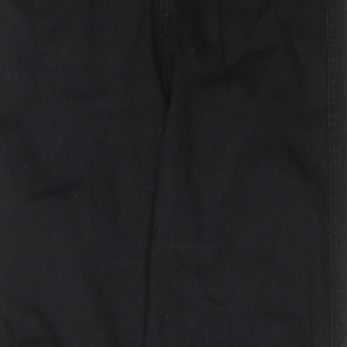 ASOS Womens Black Cotton Skinny Jeans Size 28 in L32 in Regular Zip