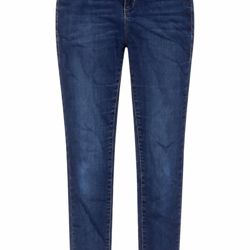 Topshop Womens Blue Cotton Skinny Jeans Size 26 L30 in Regular Zip