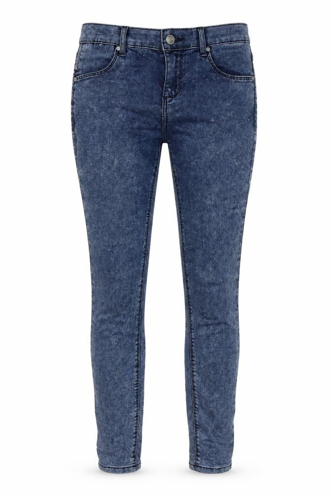 Topshop Womens Blue Cotton Skinny Jeans Size 26 in L30 in Regular Zip