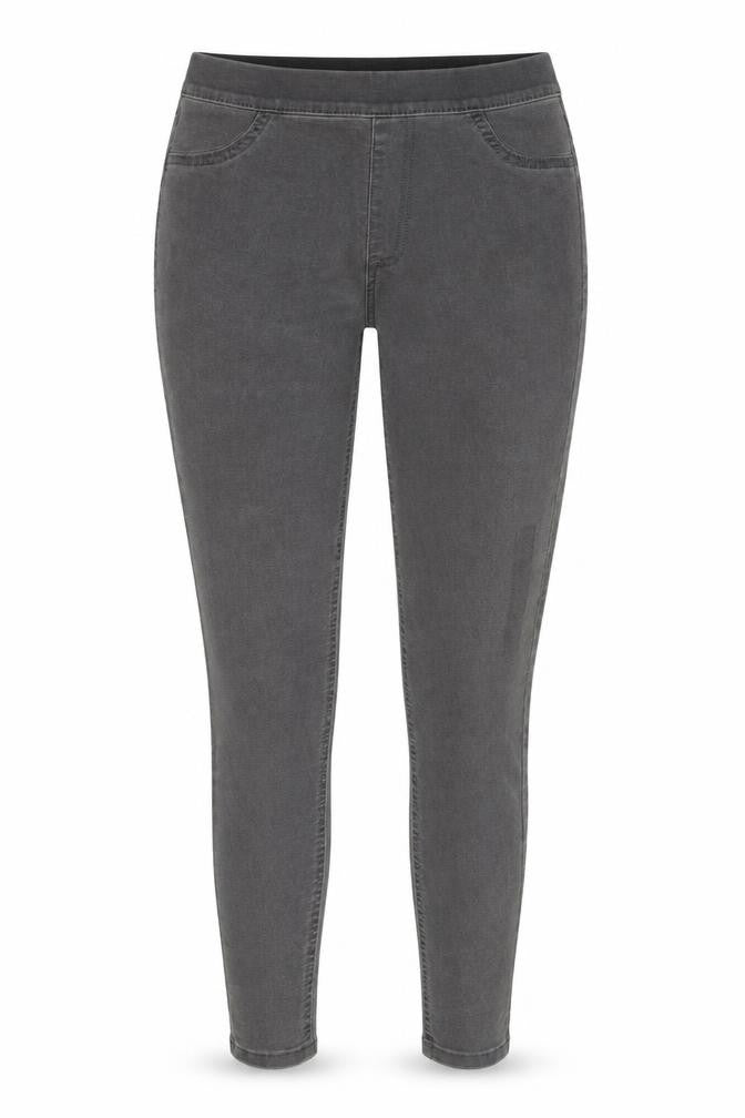 Marks and Spencer Womens Grey Cotton Jegging Jeans Size 10 L27 in Regular