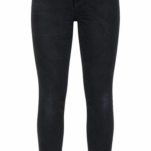 NEXT Womens Black Cotton Skinny Jeans Size 8 L29 in Regular Zip