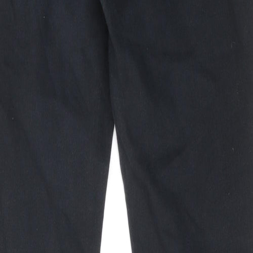 NEXT Womens Black Cotton Skinny Jeans Size 8 L29 in Regular Zip