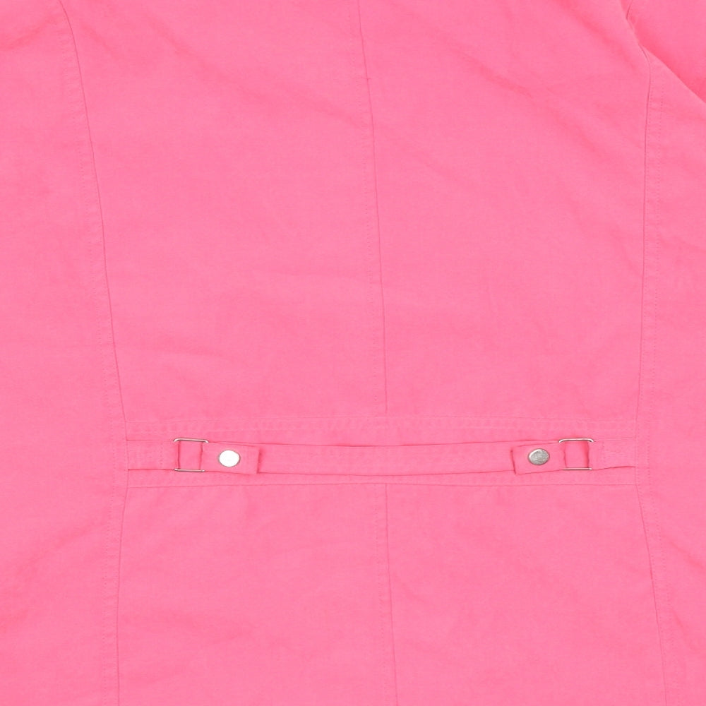 Klass Womens Pink Jacket Size 18 Zip