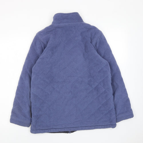 Hawkshead Mens Blue Quilted Jacket Size S Zip