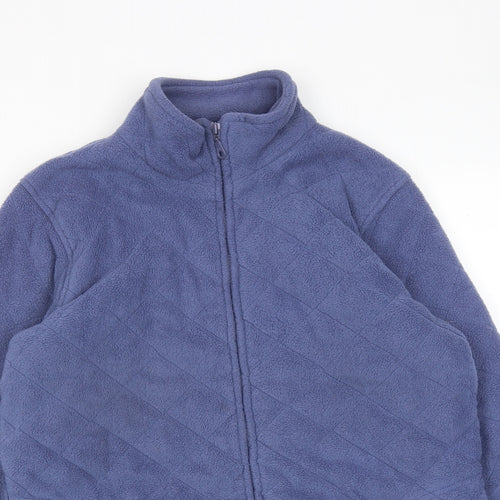 Hawkshead Mens Blue Quilted Jacket Size S Zip
