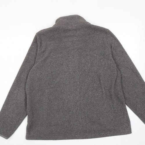 Marks and Spencer Womens Grey Jacket Size 20 Zip