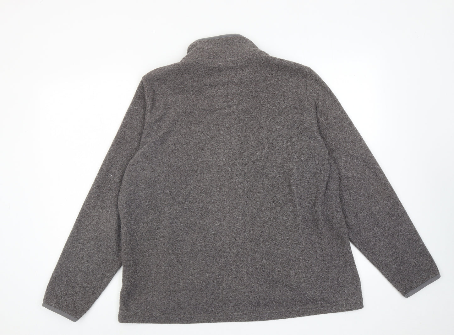 Marks and Spencer Womens Grey Jacket Size 20 Zip