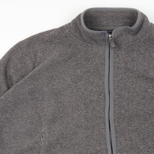 Marks and Spencer Womens Grey Jacket Size 20 Zip
