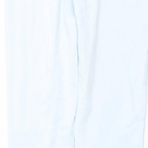 Denim & Co. Womens Blue Cotton Skinny Jeans Size 12 L32 in Regular Button