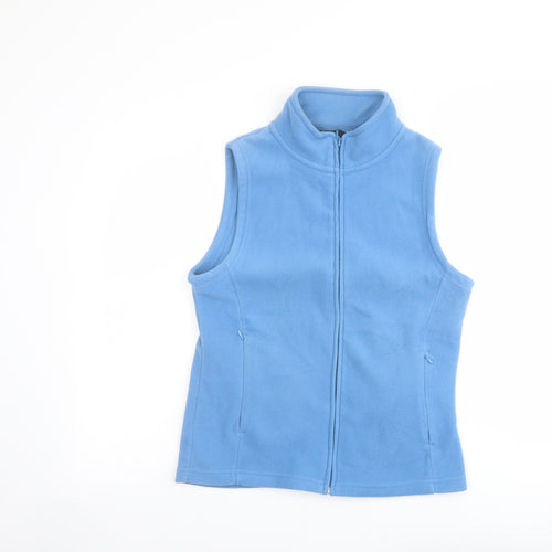 EWM Womens Blue Gilet Jacket Size 10 Zip