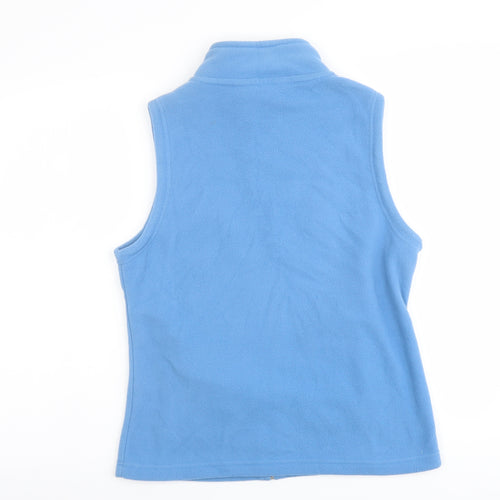 EWM Womens Blue Gilet Jacket Size 10 Zip