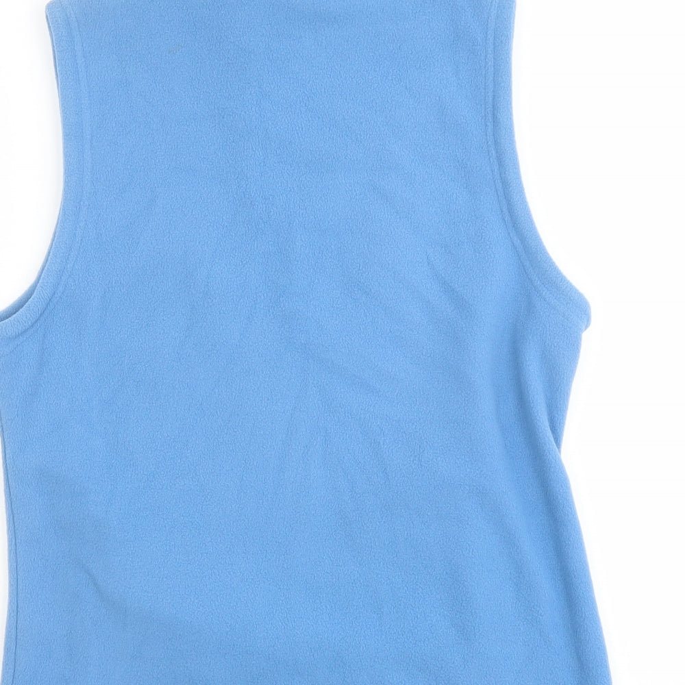 EWM Womens Blue Gilet Jacket Size 10 Zip