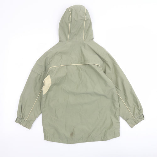 Adams Boys Green Jacket Size 8 Years Zip