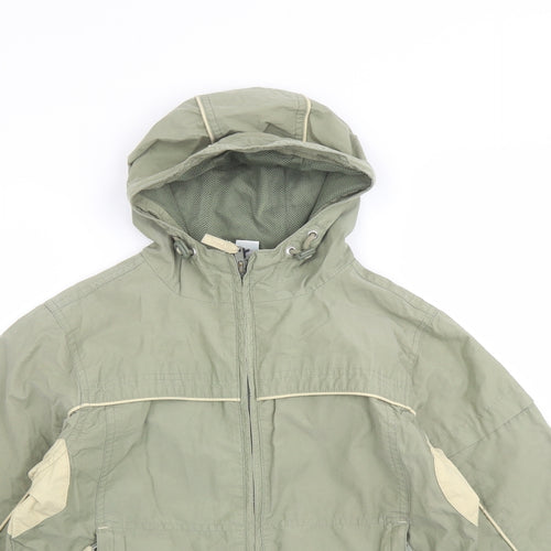 Adams Boys Green Jacket Size 8 Years Zip