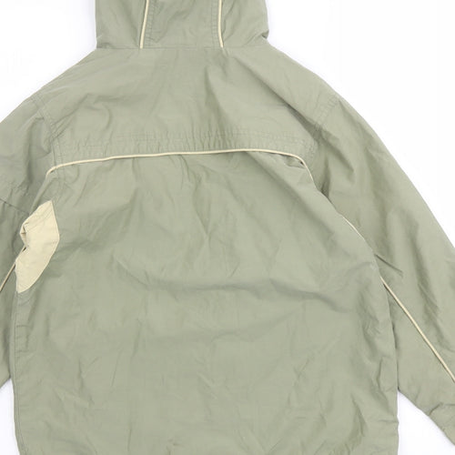 Adams Boys Green Jacket Size 8 Years Zip