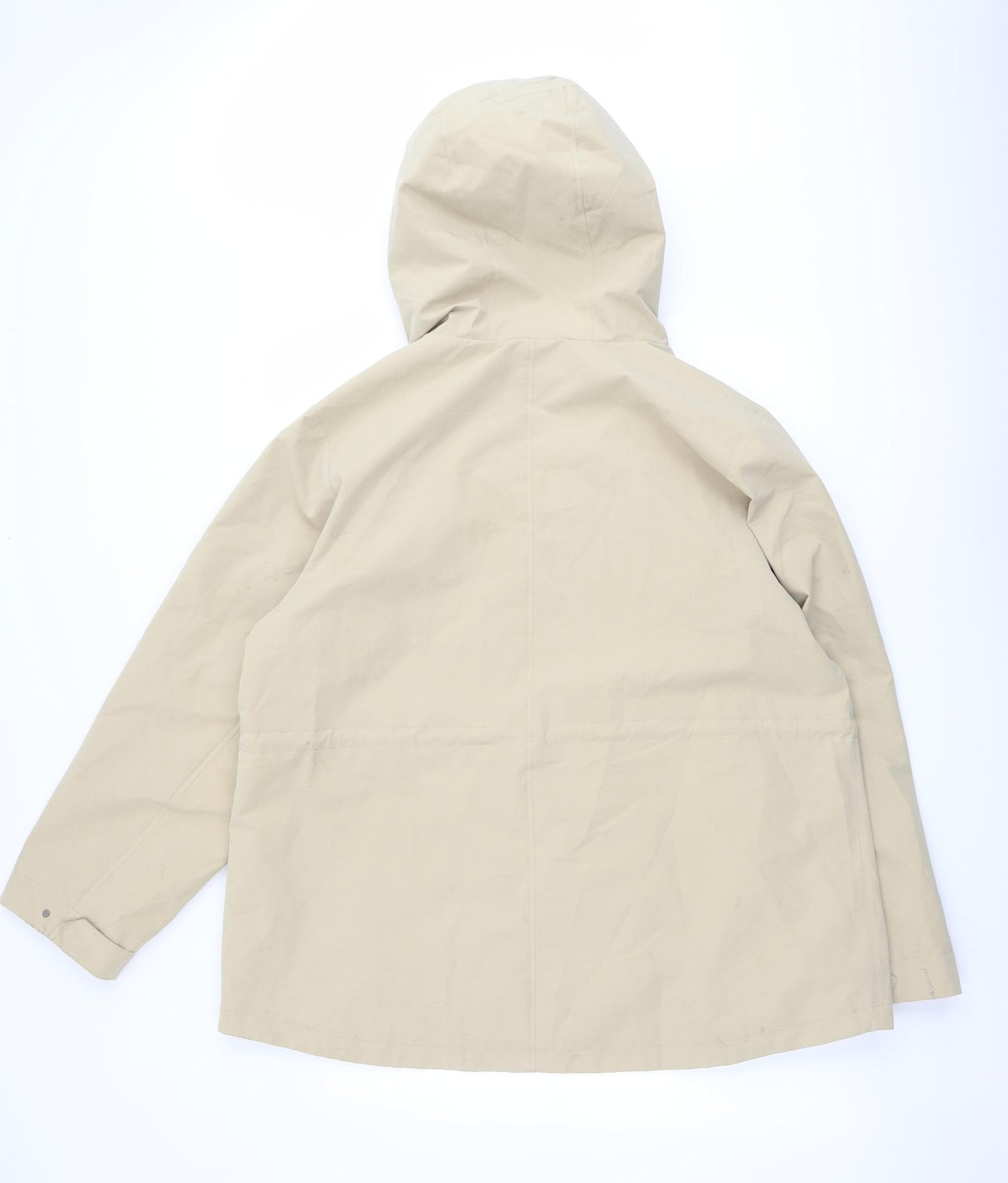 Marks and Spencer Womens Beige Jacket Size 18 Zip