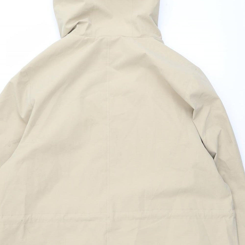 Marks and Spencer Womens Beige Jacket Size 18 Zip