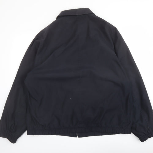 Marks and Spencer Mens Blue Jacket Size XL Zip