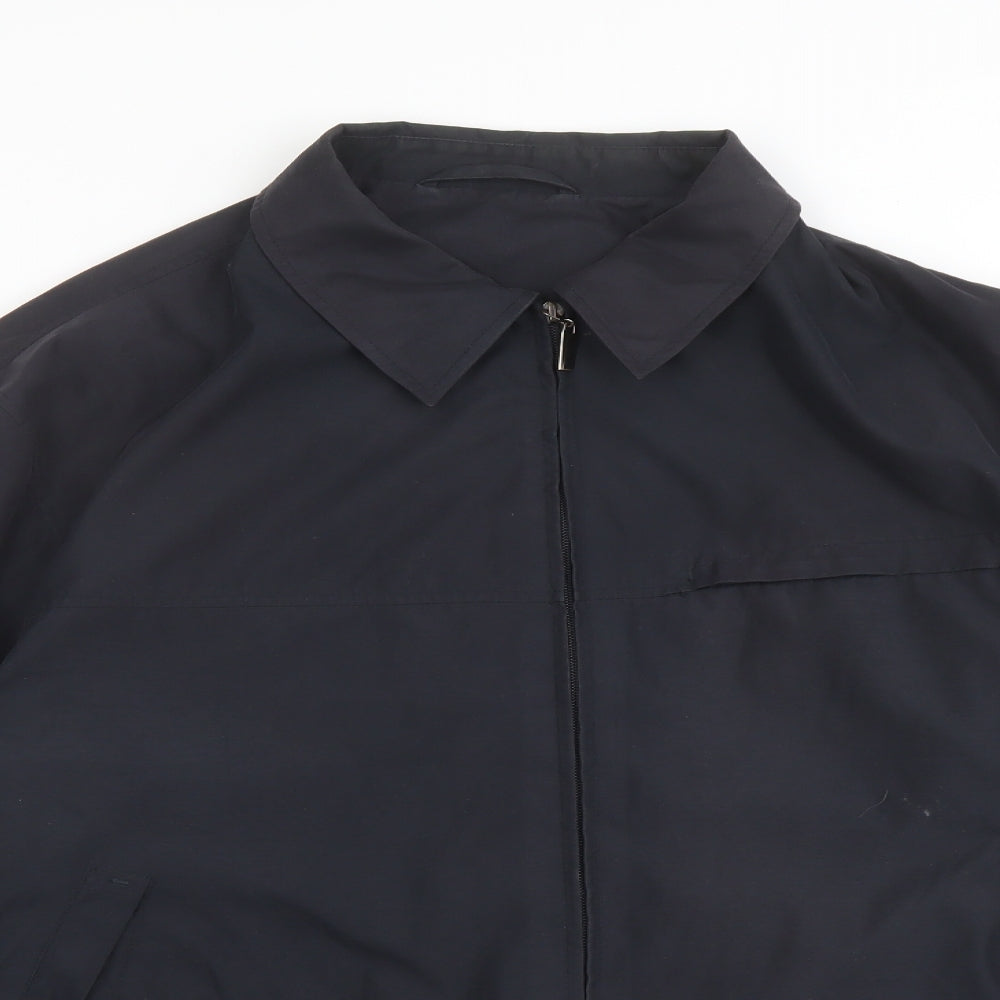 Marks and Spencer Mens Blue Jacket Size XL Zip