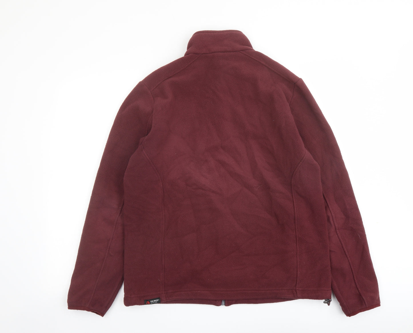 Lands' End Mens Red Jacket Size M Zip