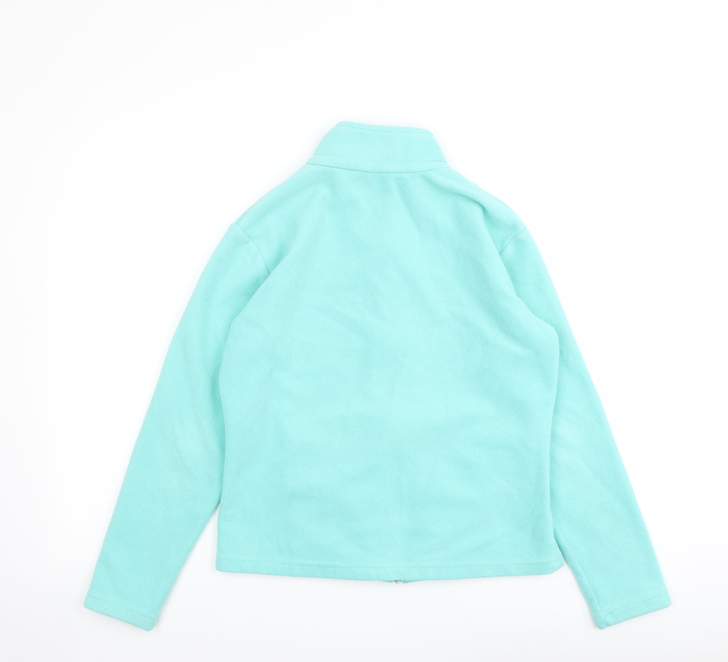 Marks and Spencer Womens Green Jacket Size 12 Zip