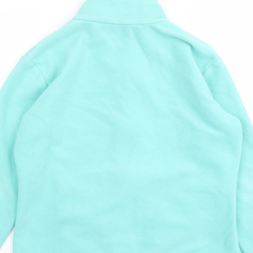 Marks and Spencer Womens Green Jacket Size 12 Zip