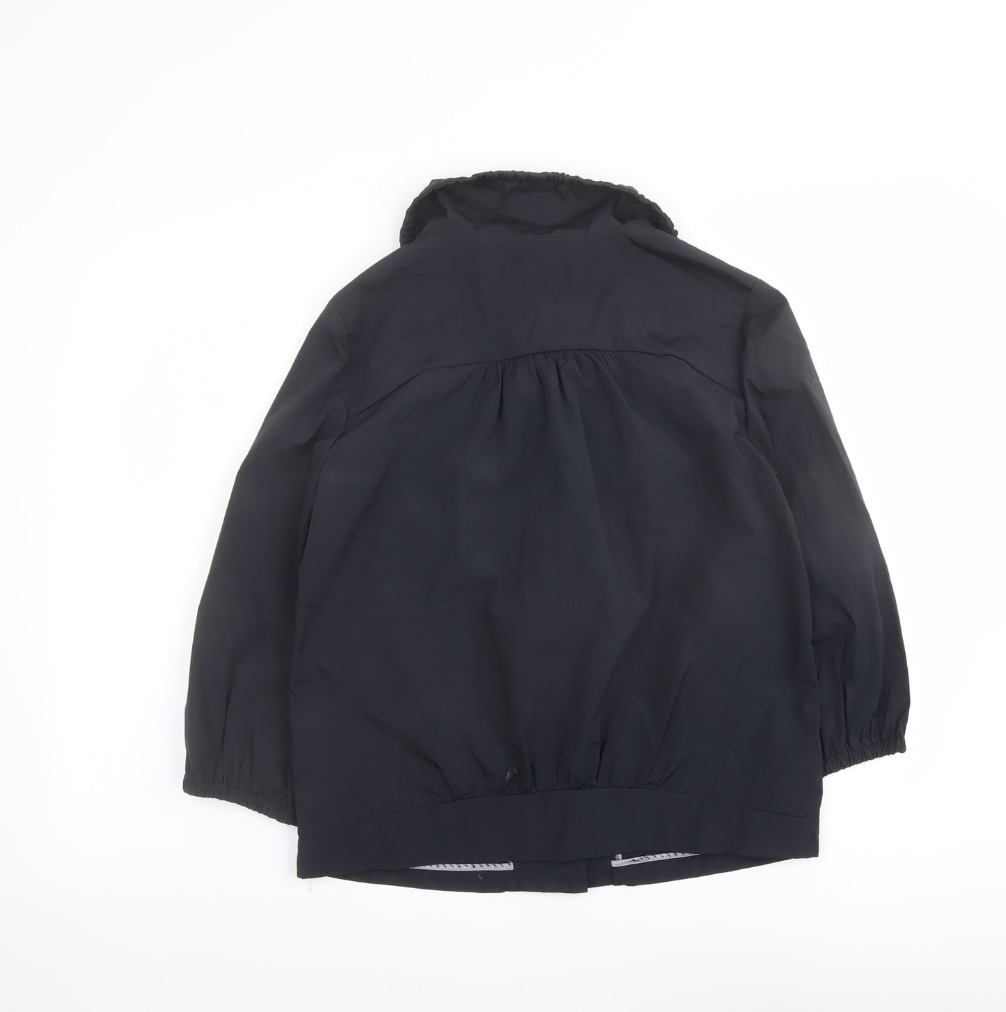 H&M Womens Blue Jacket Size 10 Snap