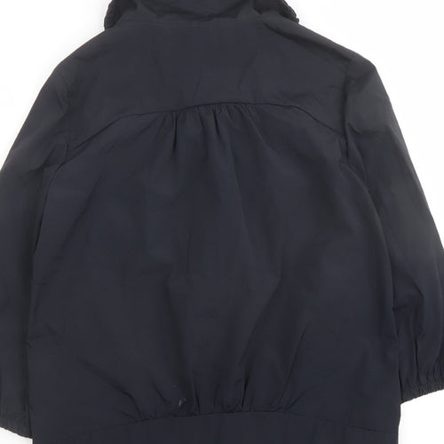 H&M Womens Blue Jacket Size 10 Snap