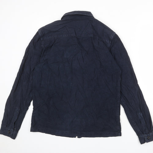 Topman Mens Blue Jacket Size M Zip