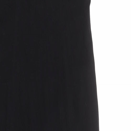 ASOS Womens Black Viscose Shift Size 8 Halter Pullover