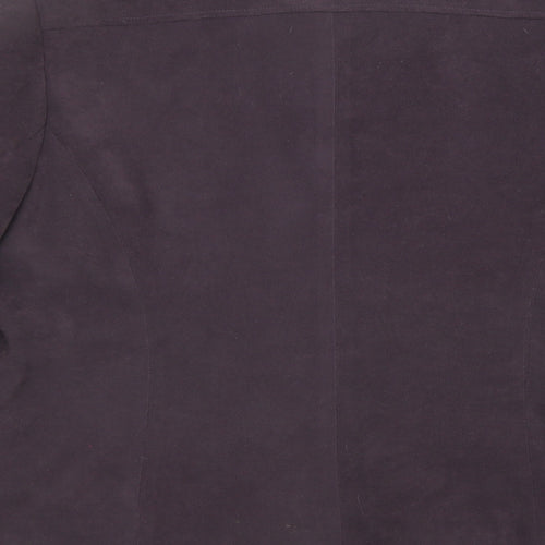 EWM Womens Purple Jacket Size 16 Zip