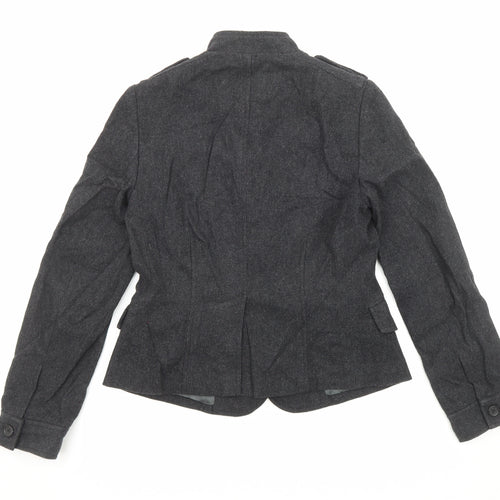 Banana Republic Womens Black Jacket Size XS Button