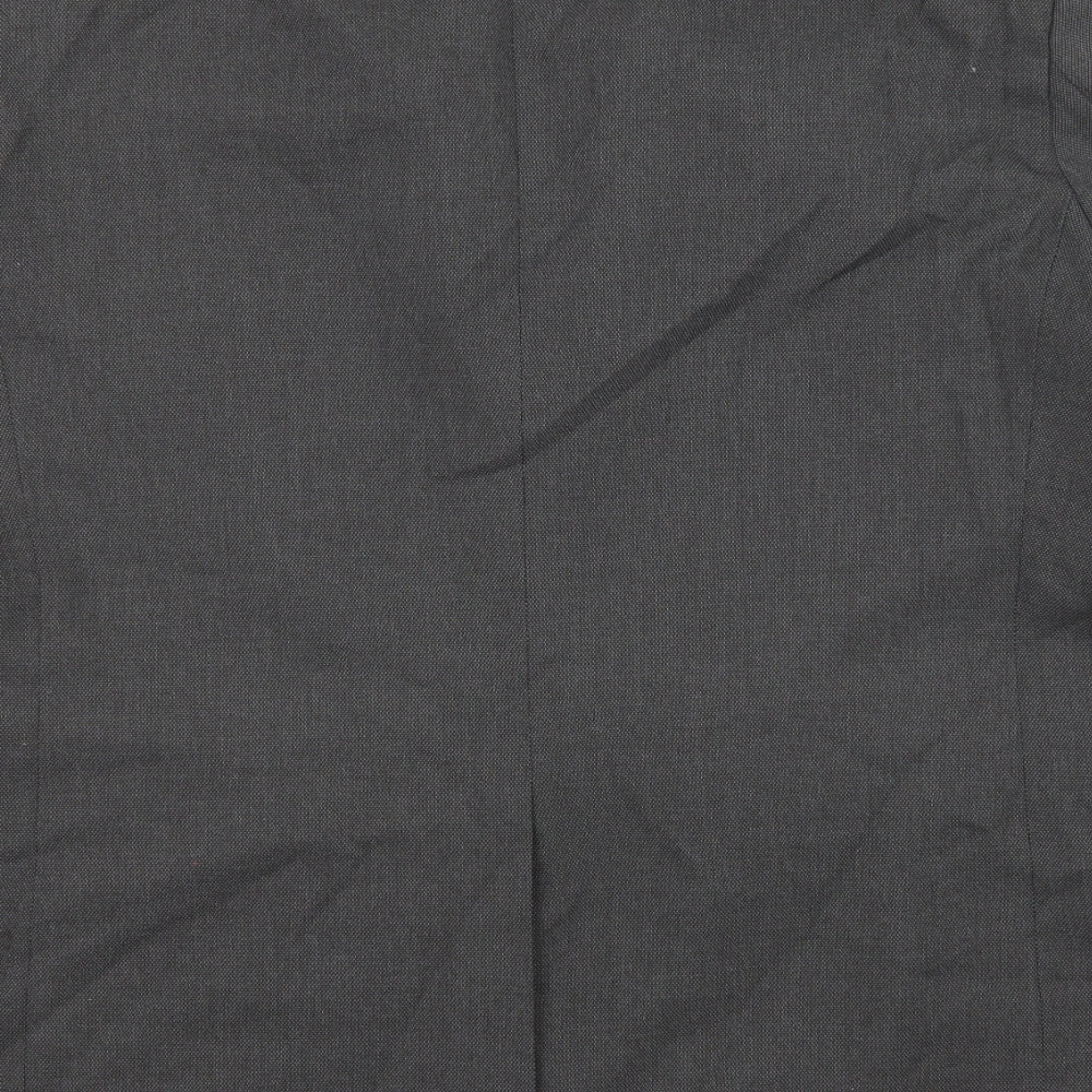 Marks and Spencer Mens Grey Polyester Jacket Suit Jacket Size 48 Regular