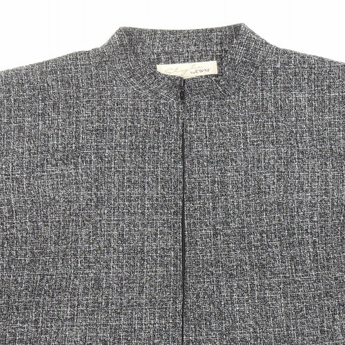 EWM Womens Grey Jacket Size 16 Zip