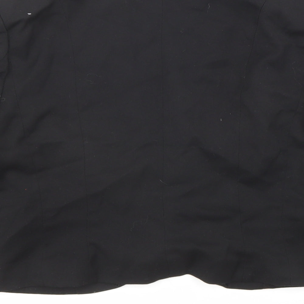 Divided by H&M Womens Black Jacket Blazer Size 10 Button