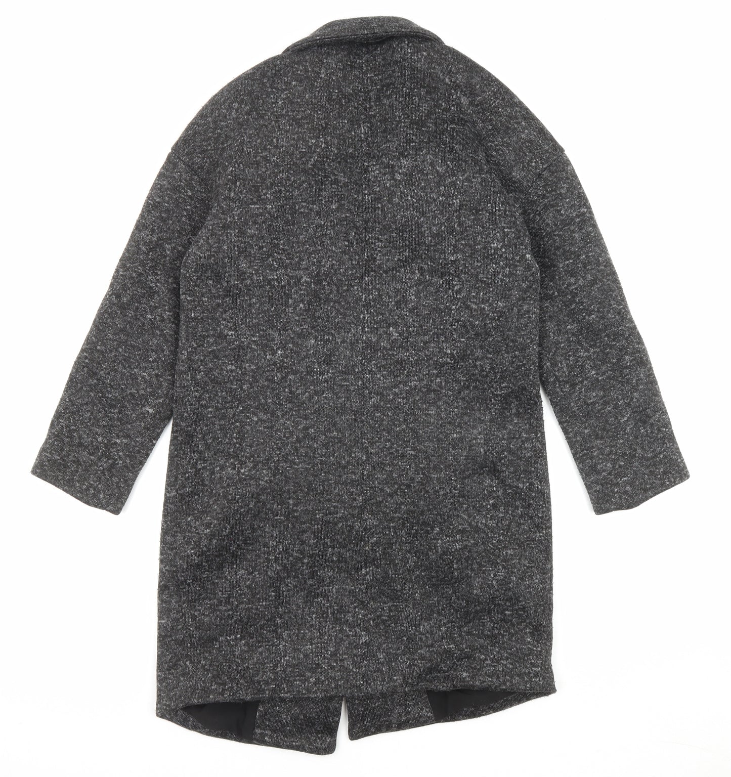 Amisu Womens Grey Overcoat Coat Size 6 Button