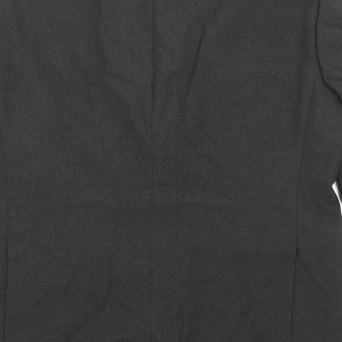 Marks and Spencer Mens Black Polyester Jacket Suit Jacket Size 40 Regular